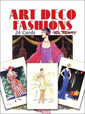 Art Deco Fashions: 24 Cards