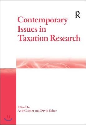 Contemporary Issues in Taxation Research