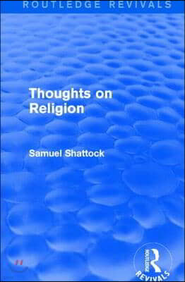 Thought on Religion (Routledge Revivals)