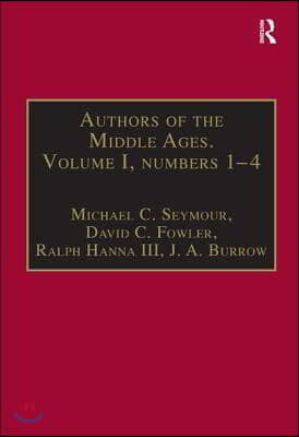 Authors of the Middle Ages. Volume I, Nos 1?4