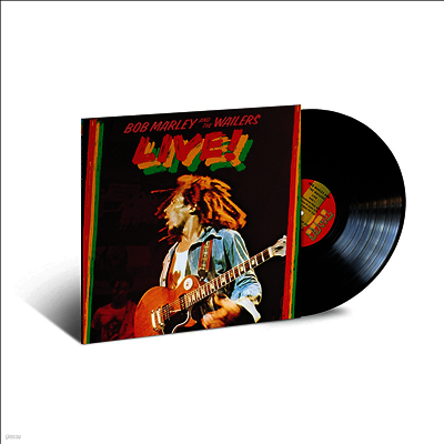 Bob Marley & The Wailers — Live! (Jamaican Reissue) 앨범 커버