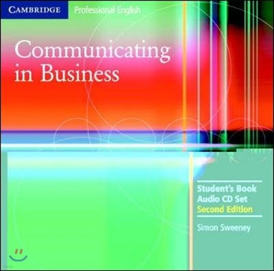 Communicating In Business : Audio CD
