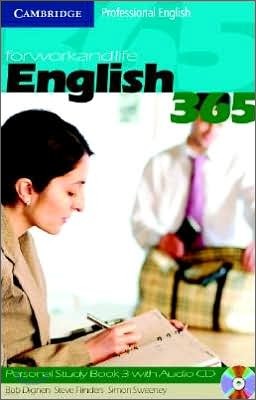 English 365, Personal Study Book 3: For Work and Life [With CDROM]