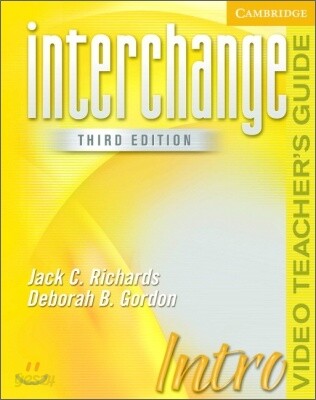 (3판)Interchange Intro : Video Teacher's Guide