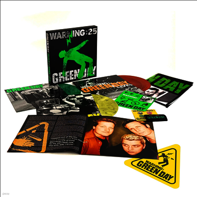 Green Day — Warning (US Indie Exclusive)(25th Anniversary Edition)(Limited Numbered Super Deluxe Edition) 앨범 커버