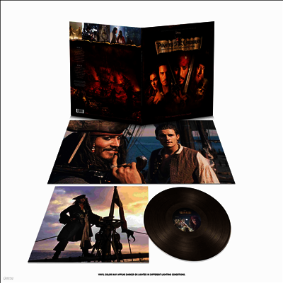 Klaus Badelt,Hans Zimmer — Pirates Of The Caribbean: The Curse Of The Black Pearl (캐리비안의 해적: 블랙 펄의 저주) (riginal Soundtrack) 앨범 커버