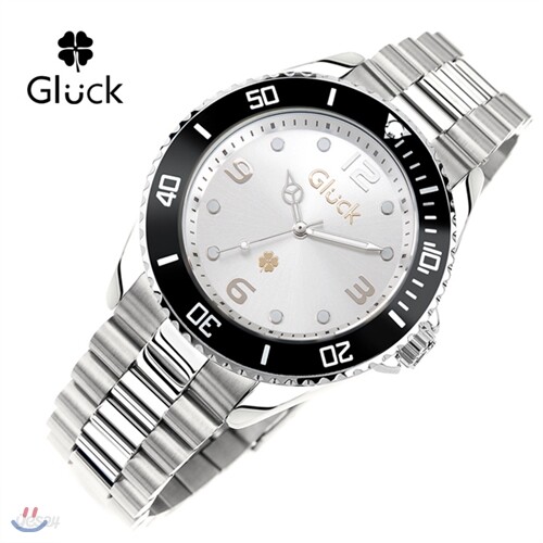[Gluck][시즌오프 특별세일][창고대개방] 글륵 행운의 시계 GL7002-SV 본사정품 [0158860556]