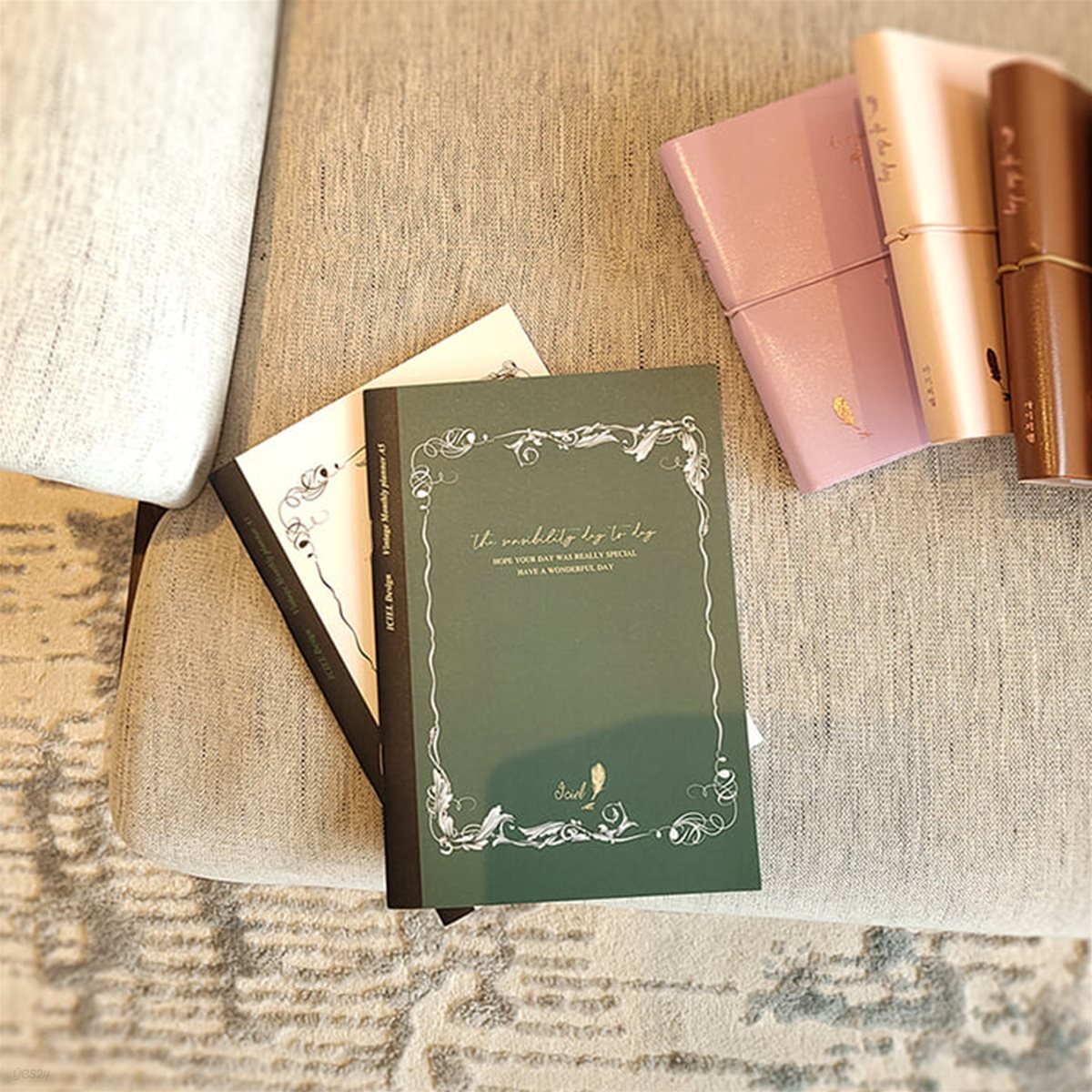 아이씨엘 해빗트래커 먼슬리 플래너 A5 빈티지 2026