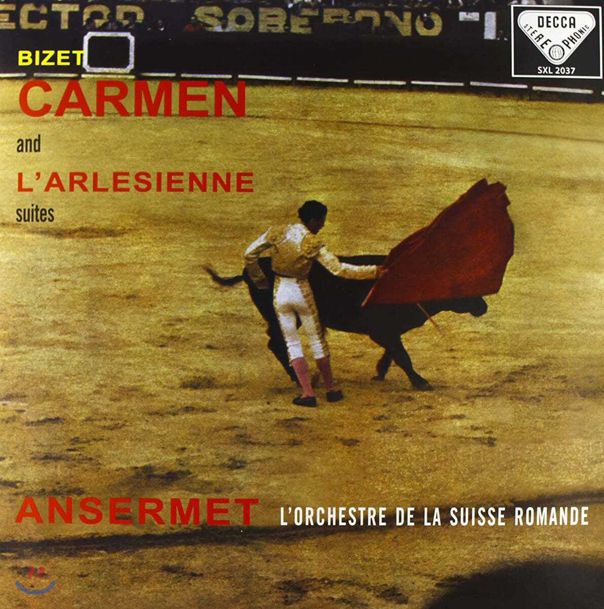 Ernest Ansermet 비제: 카르멘 모음곡, 아를르의 여인 모음곡 (Bizet: Carmen Suite, L`Arlesienne Suite) [LP]