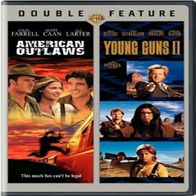 American Outlaws / Young Guns 2 (파이브 건스 / 영 건 2)(지역코드1)(한글무자막)(DVD)