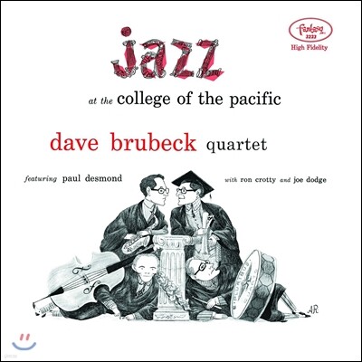 Dave Brubeck Quartet — Jazz At The College Of The Pacific (Back To Black Series) 앨범 커버