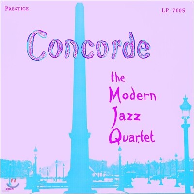 Milt Jackson ,John Lewis ,Percy Heath, Kenny Clarke — The Modern Jazz Quartet - Concorde 앨범 커버