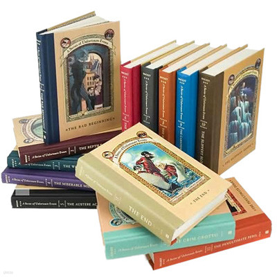 [영어원서] A Series of Unfortunate Events, Books 1-13 : The Complete Wreck Box Set (Hardcover)