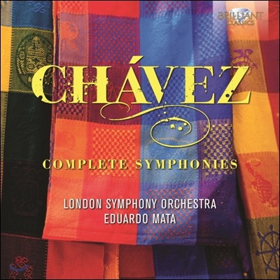 Eduardo Mata īν :   (Carlos Chavez: Complete Symphonies)