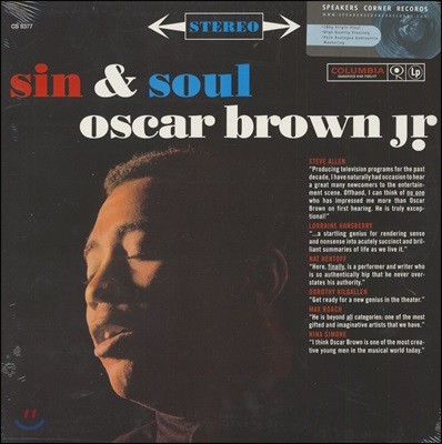 Oscar Brown Jr - Sin & Soul [LP]