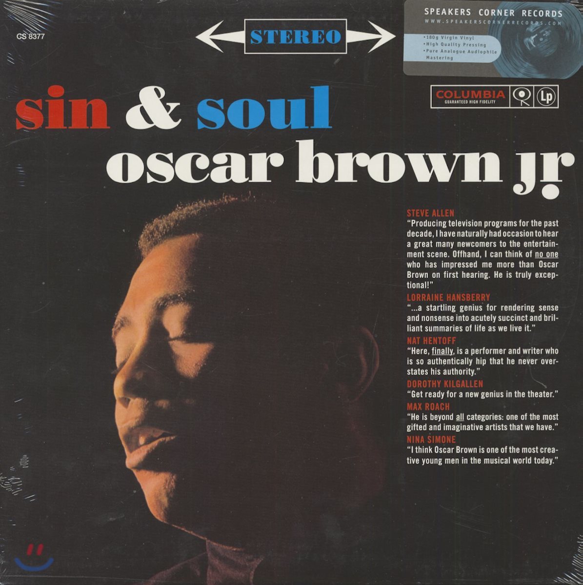 Oscar Brown Jr - Sin &amp; Soul [LP]