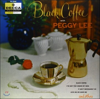 Peggy Lee — Black Cofee 앨범 커버