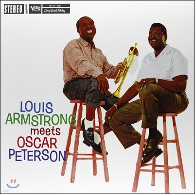 Louis Armstrong — Louis Armstrong Meets Oscar Peterson 앨범 커버