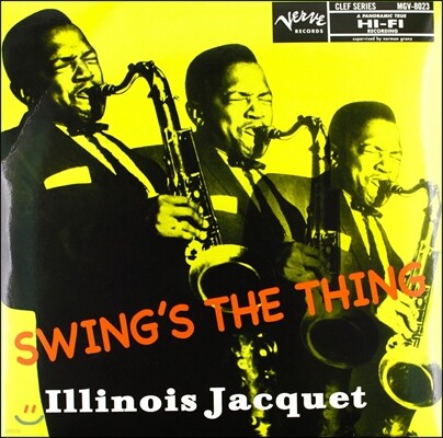 Illiinois Jacquet — Swing's The Thing 앨범 커버