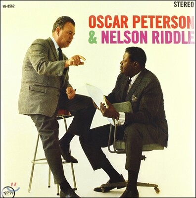 Oscar Peterson & Nelson Riddle — The Trio & The Orchestra With Strings 앨범 커버
