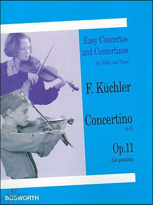 Easy Concertos and Concertinos for Violin and Piano