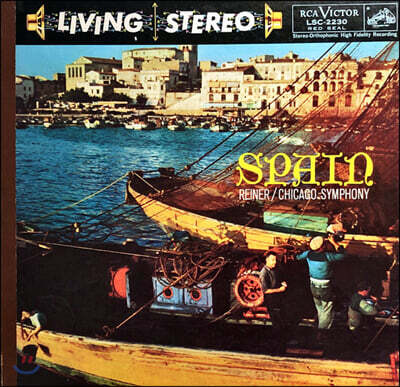 Fritz Reiner, Chicago Symphony Orchestra — Fritz Reiner 알베니즈: 이베리아 / 그라나도스: 고예스카스 (Spain) 앨범 커버