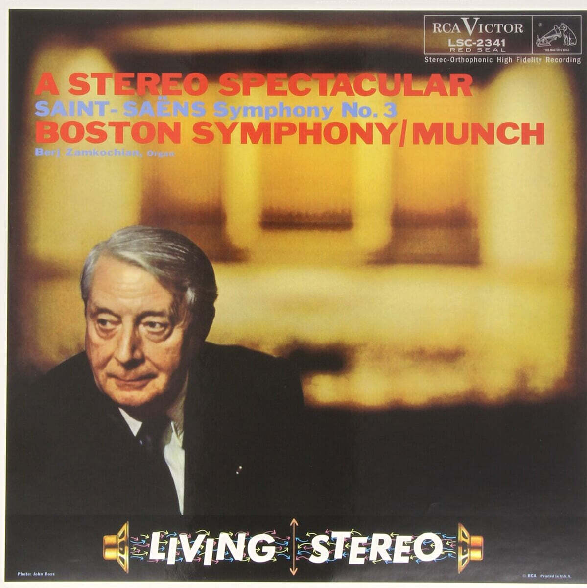 Charles Munch 생상스: 교향곡 3번 (Saint-Saens: Symphony Op.78) [LP]