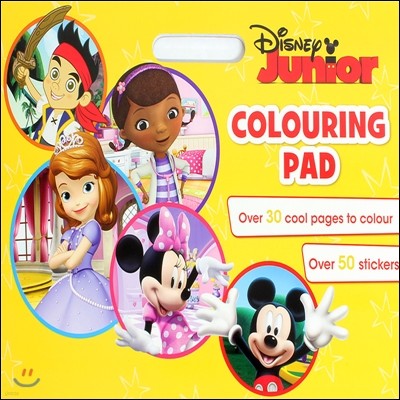 DISNEY JUNIOR COLOURING PAD