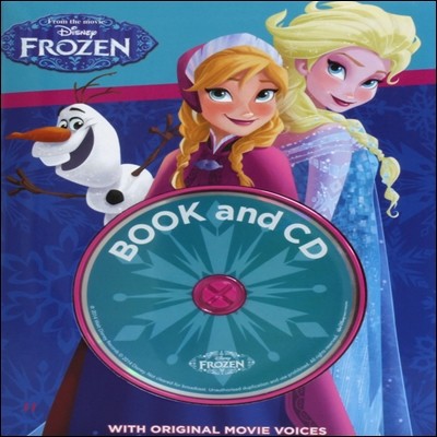 Disney Frozen Padded Cover Book & CD