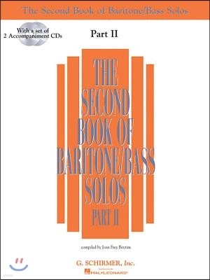 The Second Book of Baritone/Bass Solos Part II: Book/2 CDs Pack