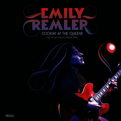 Emily Remler — Cookin' At The Queens: Live In Las Vegas 1984 & 1988 (Triplefold) 앨범 커버