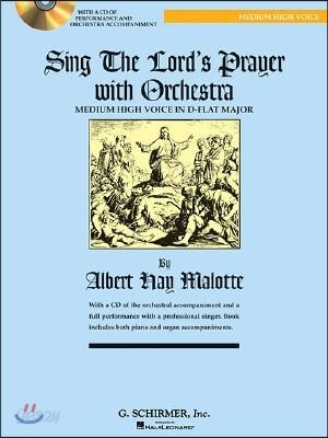 Sing the Lord's Prayer with Orchestra - Medium High Voice: Medium High Voice in D-Flat Major