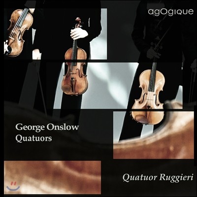 Quatuor Ruggieri ½:   9 10 (George Onslow: String Quartets Op.10-2, Op.9-3, Op.21-3)