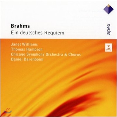 Daniel Barenboim / Thomas Hampson :   (Brahms: Ein deutsches Requiem Op.45)