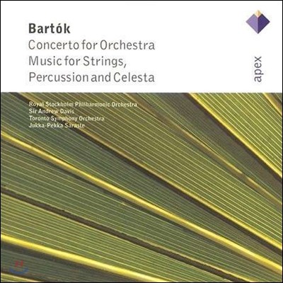 Andrew Davis ٸ:   ְ (Bartok: Concerto for Orchestra, Music for Strings, Percussions and Celesta)