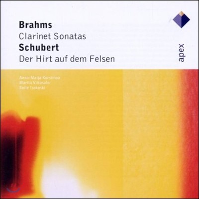 Anna-Maija Korsimaa : Ŭ󸮳 ҳŸ / Ʈ:    (Brahms: Clarinet Sonatas / Schubert: Der Hirt Auf Dem Felson)