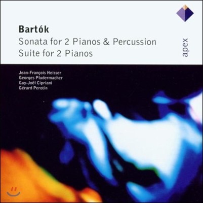 Jean-Francois Heisser / Georges Pludermacher ٸ: 2 ǾƳ Ŀ  ҳŸ (Bartok: Sonata for Two Pianos & Percussion)