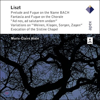 Marie-Claire Alain Ʈ :  ǰ - ȯ Ǫ  (Liszt: Organ Works)