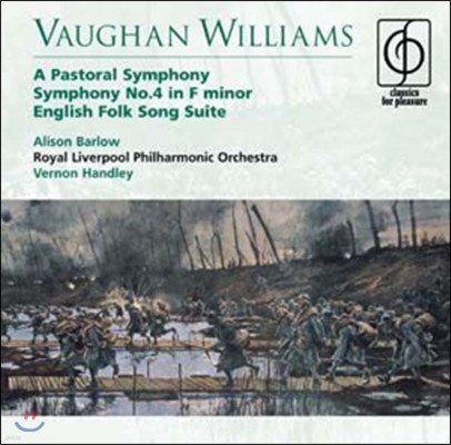Vernon Handley  Ͻ:  3 '', 4 (Vaughan Williams: Symphony No.3 'Pastoral', No.4)