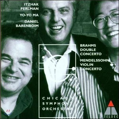 Yo-Yo Ma / Itzhak Perlman / Daniel Barenboim :  ְ / ൨: ̿ø ְ (Brahms: Double Concerto / Mendelssohn: Violin Concerto)