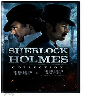 Sherlock Holmes / Sherlock Holmes: A Game Of Shadows: Sherlock Holmes Collection (셜록홈즈 / 셜록홈즈: 그림자 게임)(지역코드1)(한글무자막)(DVD)