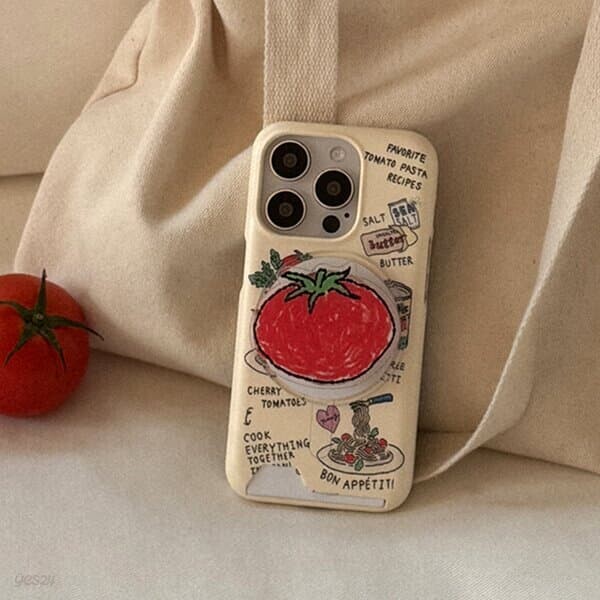 favorite tomato pasta 맥세이프 카드 폰케이스 아이폰 17 프로 하드