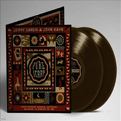 Jerry Garcia & John Kahn — Pure Pure Jerry: Marin Veterans Memorial Auditorium, San Rafael, CA, 1986 (Gatefold) 앨범 커버