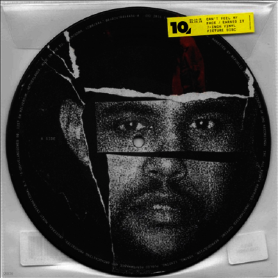 Weeknd — Can't Feel My Face/Earned It (45RPM) 앨범 커버