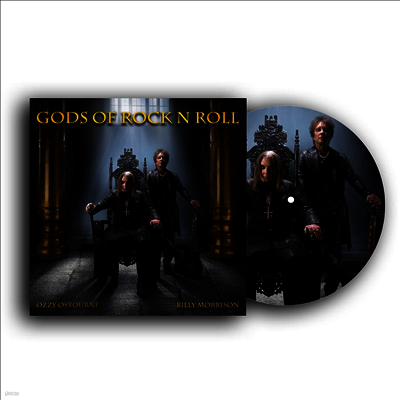 Billy Morrison & Ozzy Osbourne — Gods Of Rock N Roll 앨범 커버