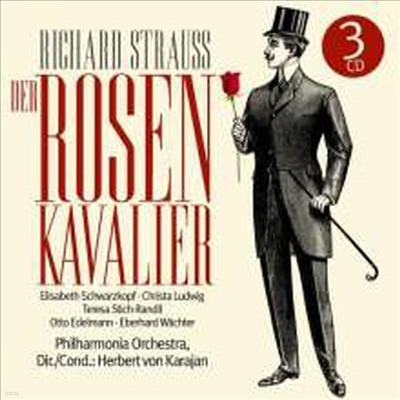 R. 슈트라우스: 장미의 기사 (R. Strauss: Der Rosenkavalier) (3CD) - Elisabeth Schwarzkopf