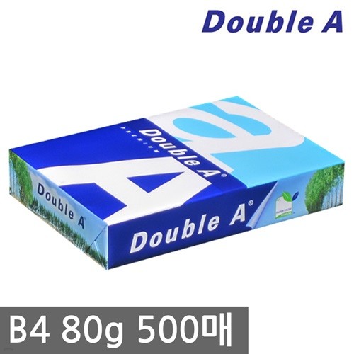 더블에이 B4 복사용지(B4용지) 80g 500매 1권