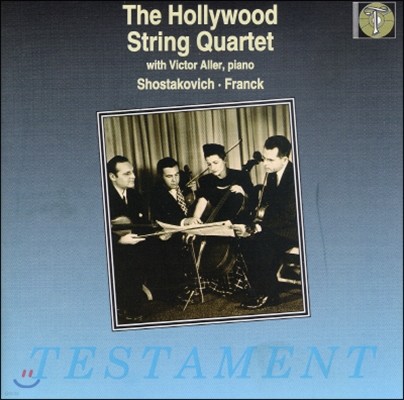 Hollywood String Quartet Ÿںġ / ũ: ǾƳ  (Shostakovich: Piano Quintet Op.57 / Franck: Piano Quintet)
