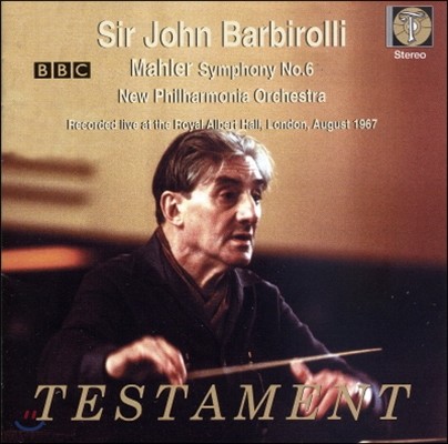 John Barbirolli :  6 '' (Mahler: Symphony No.6 'Tragic')