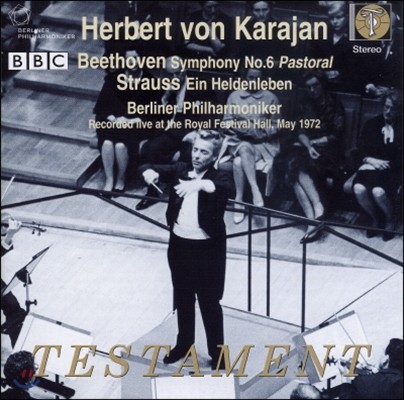 Herbert von Karajan  ī - 亥:  6 ''/ Ʈ콺:   (Beethoven: Symphony No.6 'Pastoral' / R. Strauss: Ein Heldenleben)